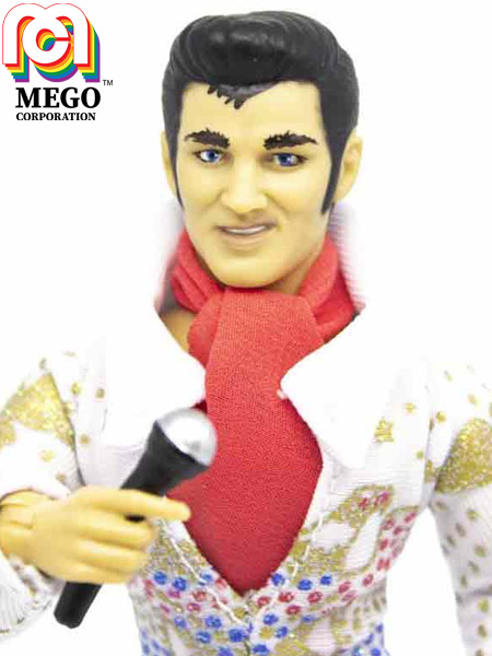 Mego Legends Wave 5 Elvis Presley Aloha Jumpsuit 8 Inch Figure